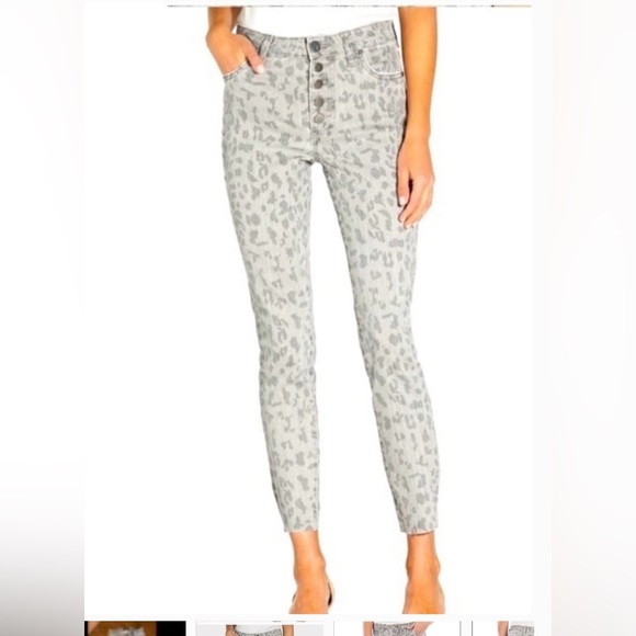 Kut from the Kloth Denim - Kut from the Kloth Animal Print Skinny Woman’s Jeans Cotton Blend Size 8